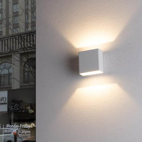 壁灯户外室外防水露台别墅背景极简围墙小灯LED庭院洗墙阳台超薄