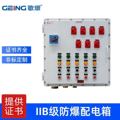 IIB级防爆开关控制箱照明配电柜防爆电源检修箱插座箱接线箱