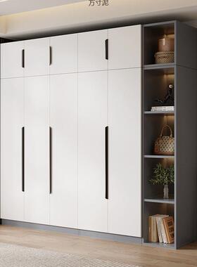 现对门衣柜家用卧室收纳功能柜子BOJ代开简约主卧多储物柜包安装
