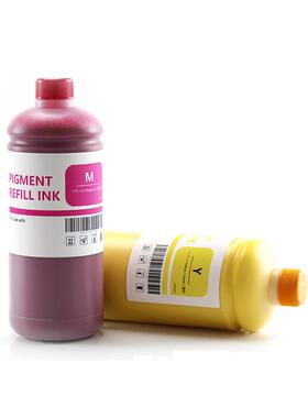 八达 大型1000ml墨水适用HP970 HP971墨盒专用颜料墨水 Pigment