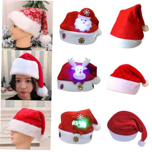Christmas decorations hat Claus Christmas cartoon hat
