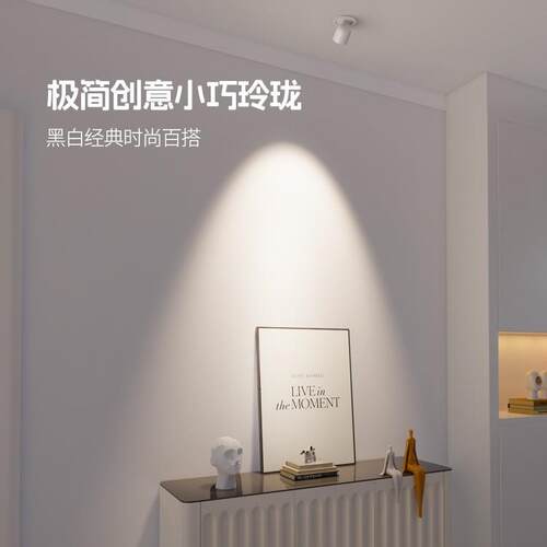 三知射灯可调角度led天花灯Ra98全光谱护眼无副光斑嵌入式洗墙灯