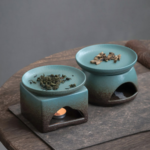 古风窑变茶炉茶炉蜡烛加热香炉