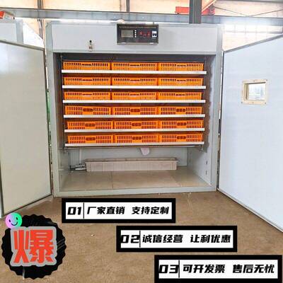 全自动孵化机定制大小型家用孵蛋设备直销出雏一体孵化机孵蛋器