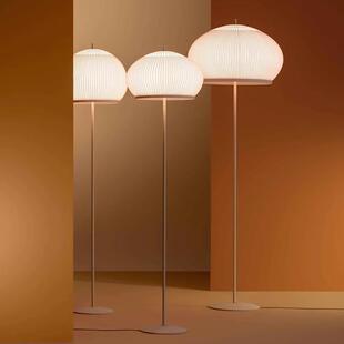 Knit现代简约中古客厅编织落地灯设计师书房卧室书房落地灯 Vibia
