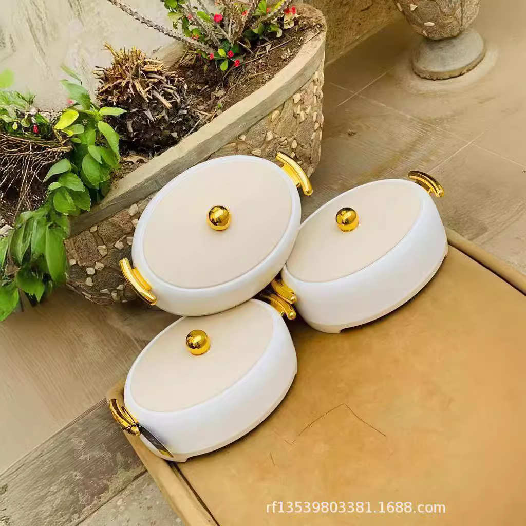 Food Warmer Container厂价直销外贸蛋型高脚保温盒2L-2.5L-3L