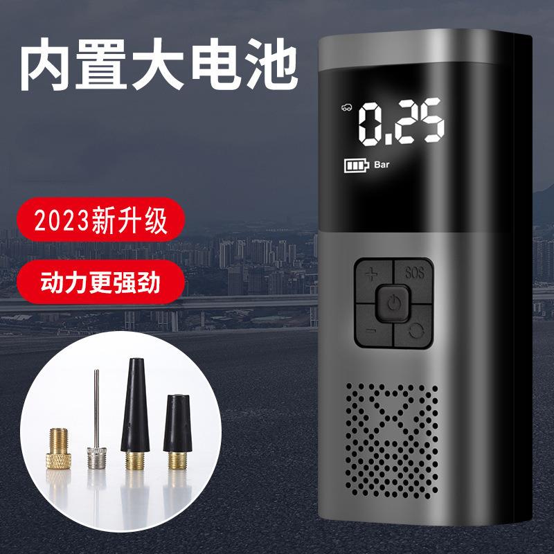 多能功汽车轮胎气泵车大AP005车功率电动充气筒便携式无线载打充