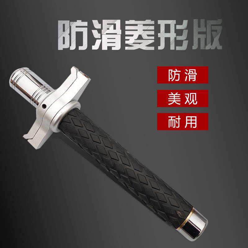高档贼WZJP正品挡刀女合武器甩棍伸法缩棍合金实心可无破砖男防身