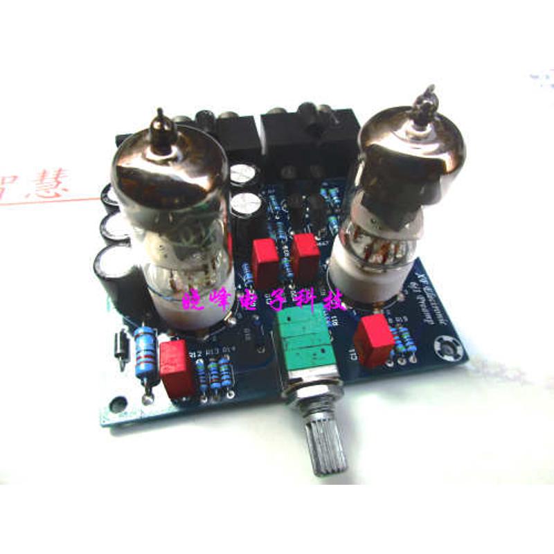 HIFI发烧级胆机前级板 6J1 电子管前级6j2放大器DIY成品板/套件