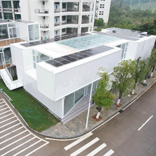 可移动活动房保安室收费站吸烟亭幼儿园门卫值班室集装箱移动房子