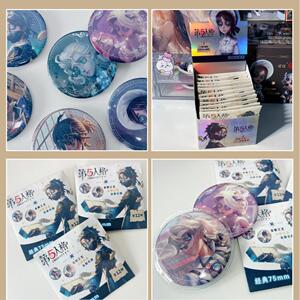 吉伊卡哇盲抽吧唧谷子第五人格二次元周边胸章游戏人物胸针75mm