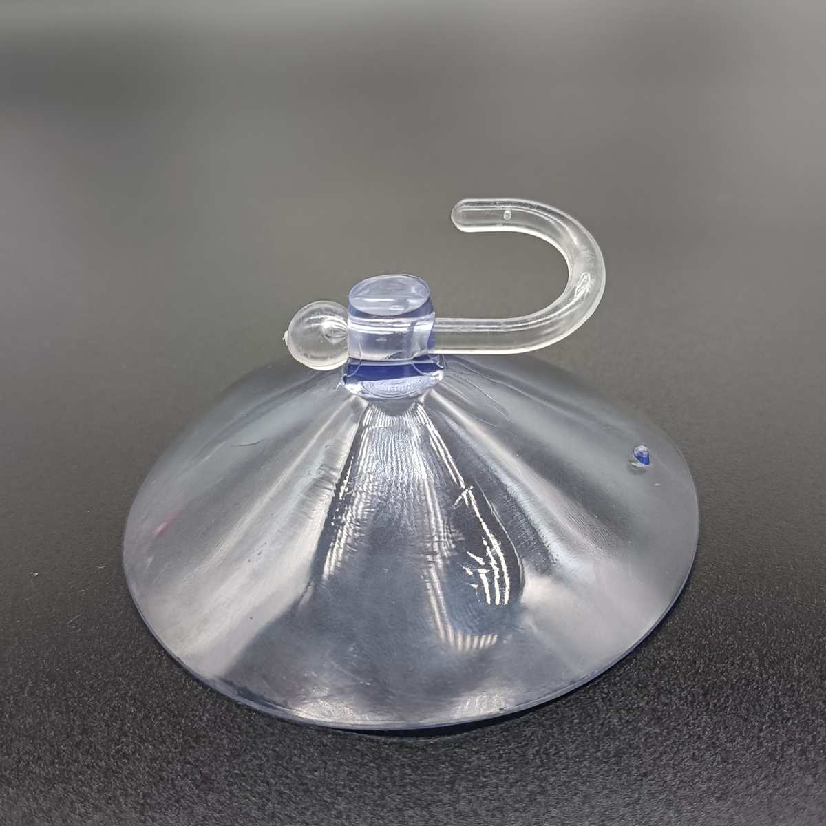 定制铁螺杆吸盘耐高温塑胶透明蘑菇头吸盘防滑硅胶铁螺丝吸盘