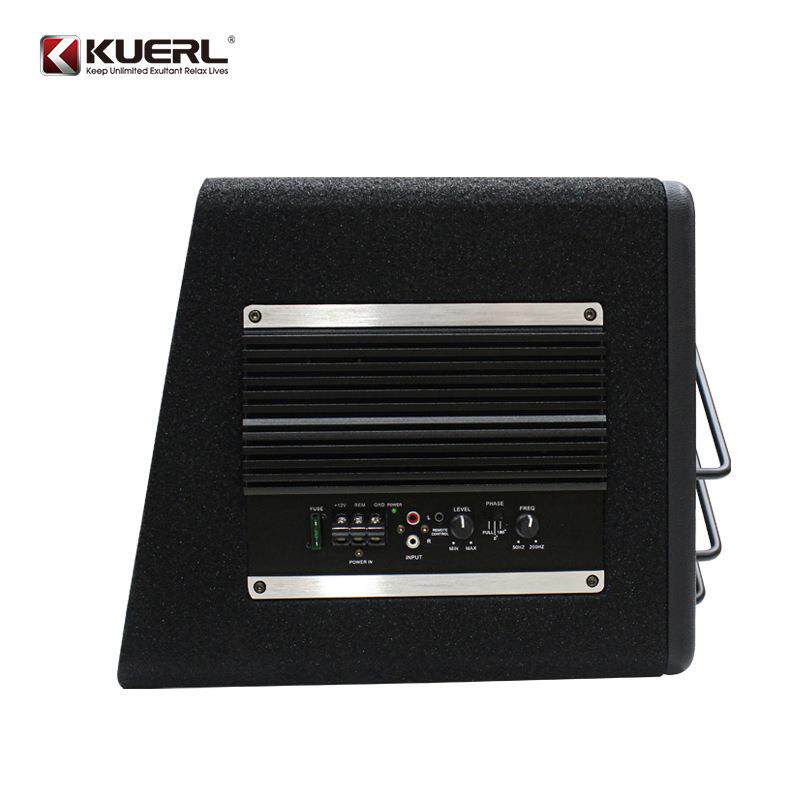 厂家车载音响改装10寸12寸有源梯形大功率超重汽车低音炮