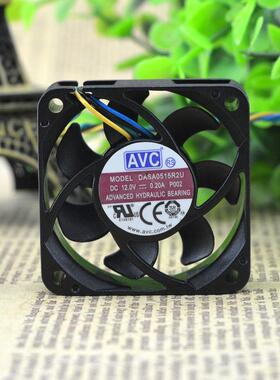 原装VCDASA0515R2U44515M12V0.20AIEG.5cm/厘米4线APW散热风扇