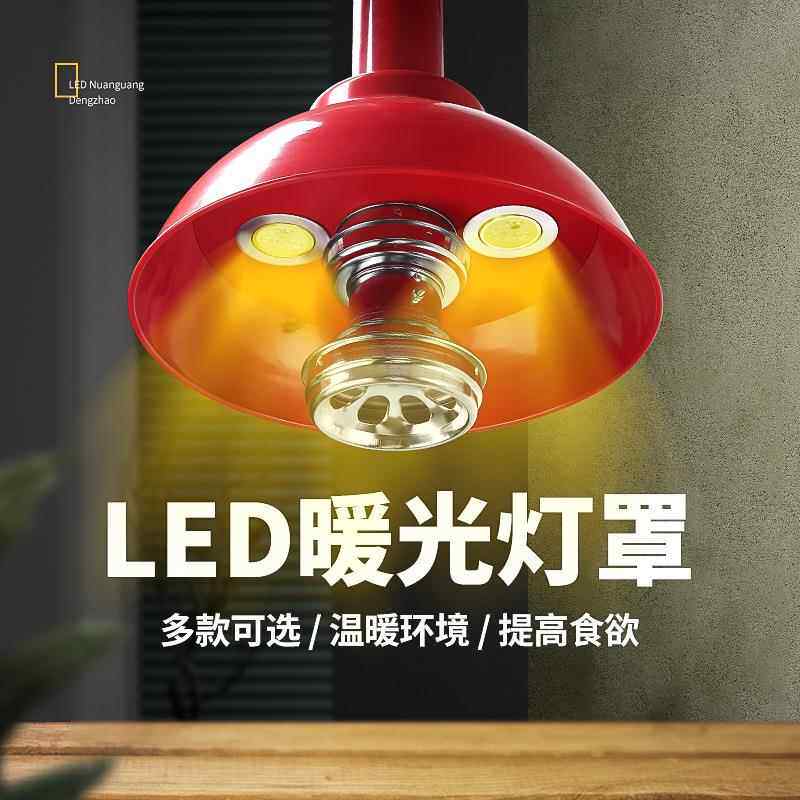 带LED灯伸缩排烟管韩国烤肉排风罩吸烟管自助烧烤通风管吸烟管