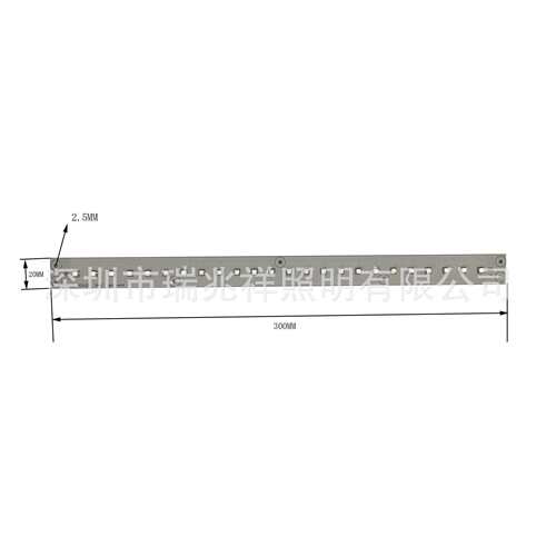 LED15W253.7nm265nm275nm24V深紫外线UV-C灯管长30mm净化空气消毒