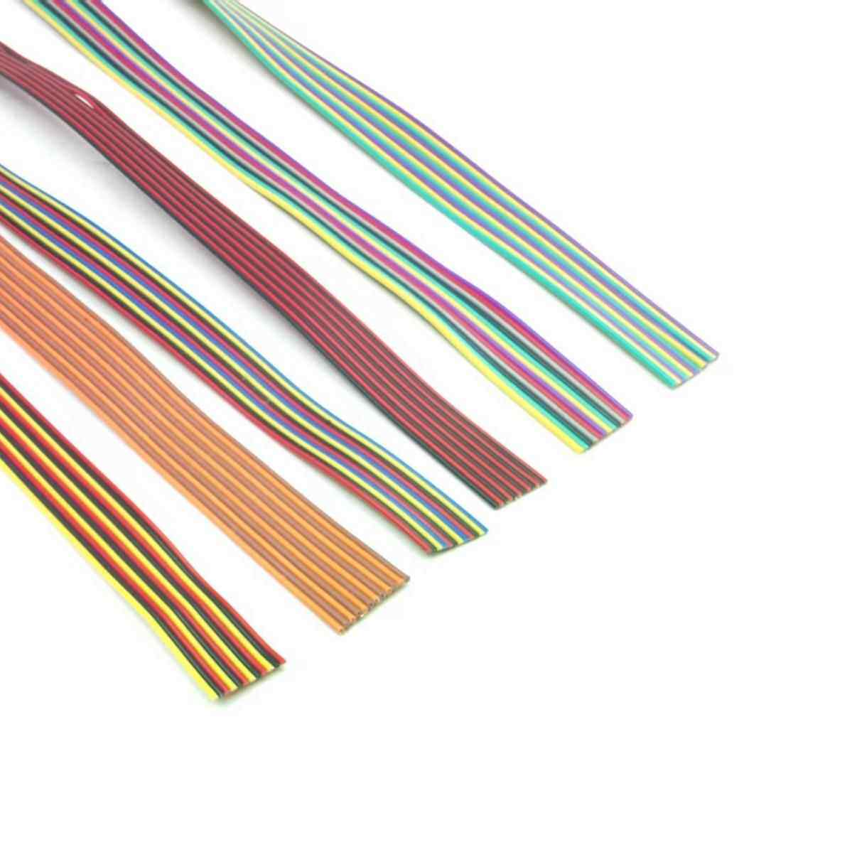 PVC彩排低压NURLED/灯条连接线电源导线2/34/5/6Pin并线10线072A2