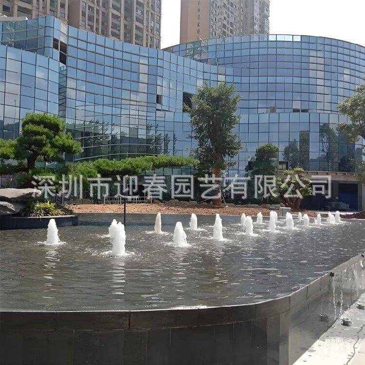 泳池喷泉水景景观户外喷头别墅广场小型不锈钢音乐喷泉厂家