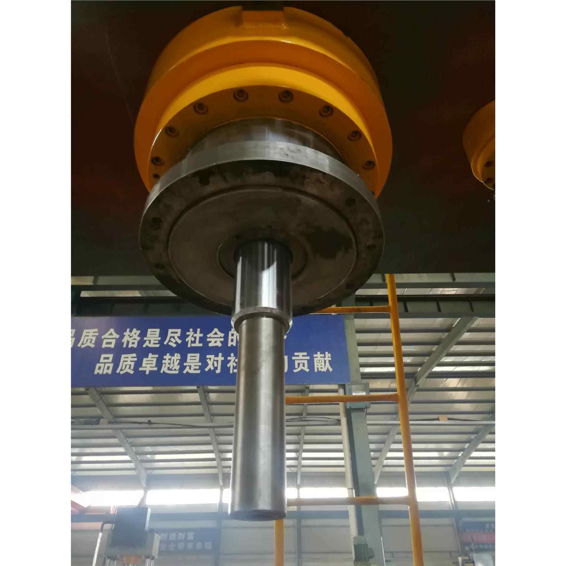 威力工1200吨聚酯材料成型立式龙门压机 全自托动砖板重生产液线