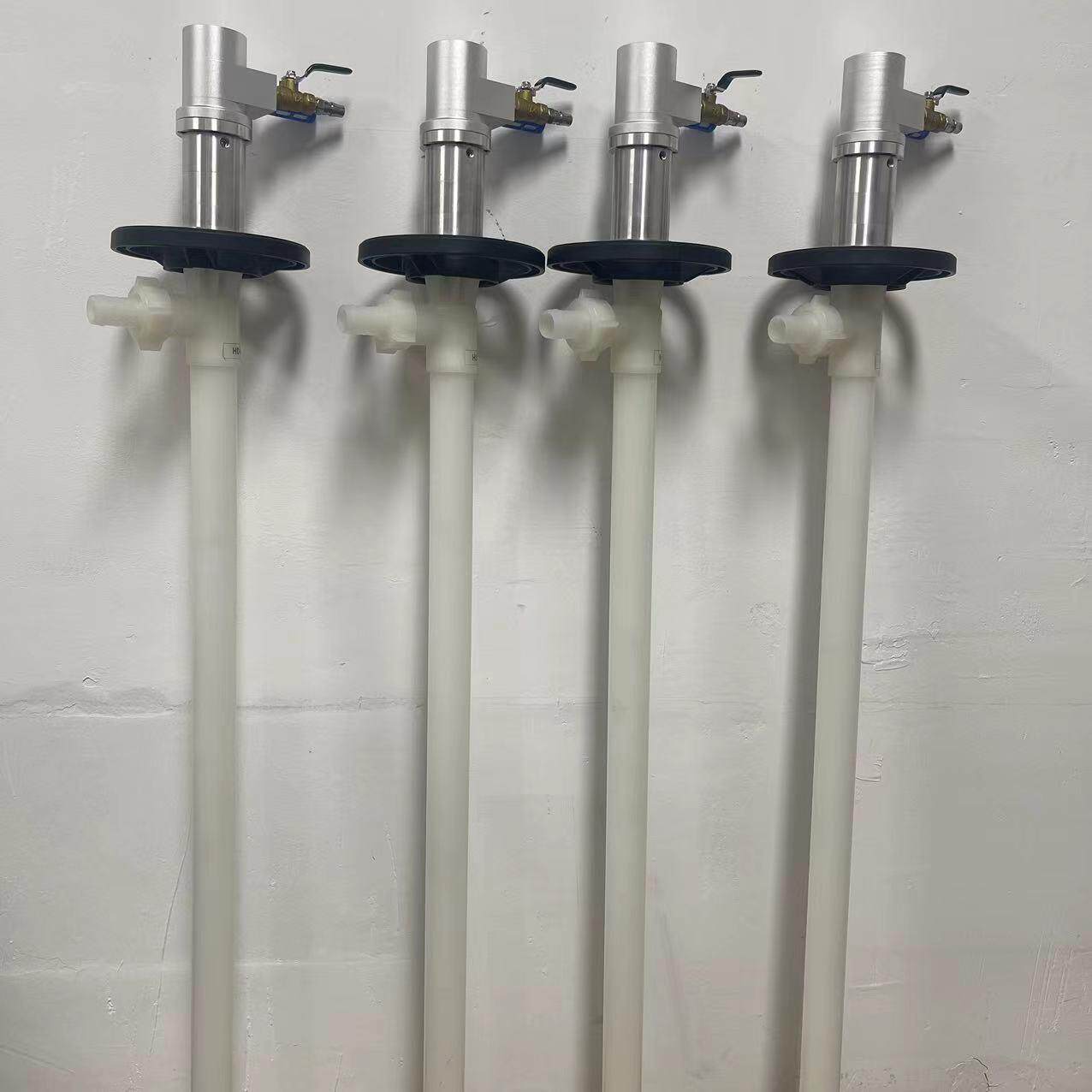 HP-A1+P2PHT100提手式气动HVU油桶泵PP气动-抽液泵耐酸气动油桶泵