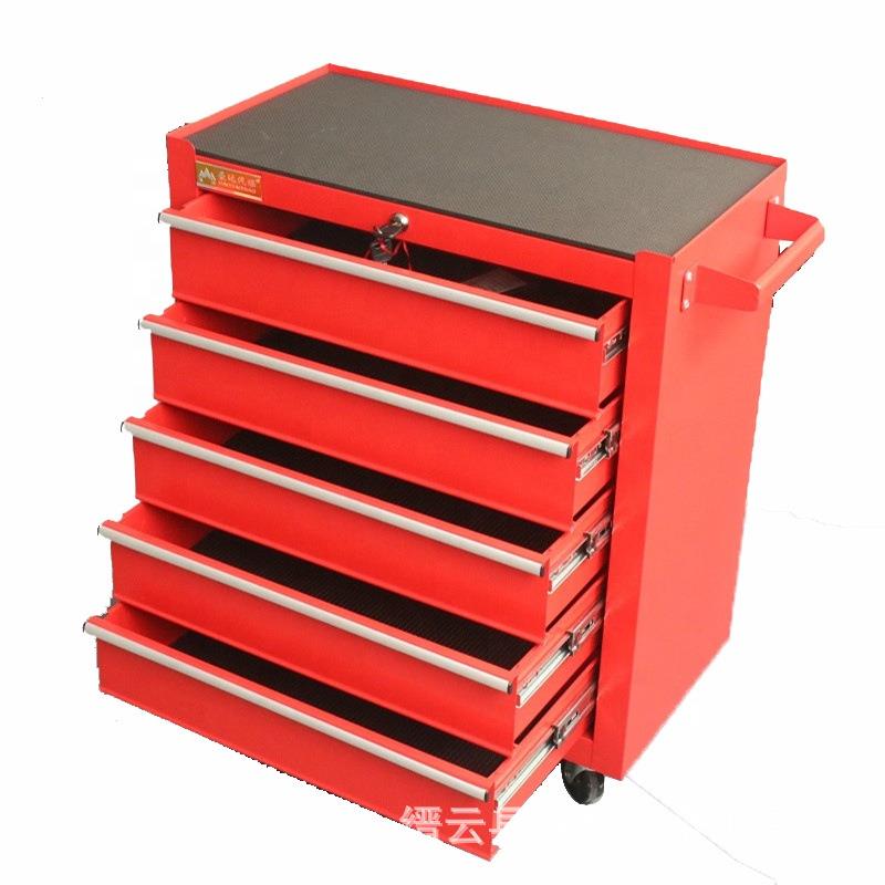 家松多功能带锁重型移动工具箱汽车保养抽屉式静音万向轮工具车