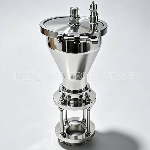 精酿啤酒发酵卫生级食品级不锈钢卡箍连接等压投料器酒花干投器