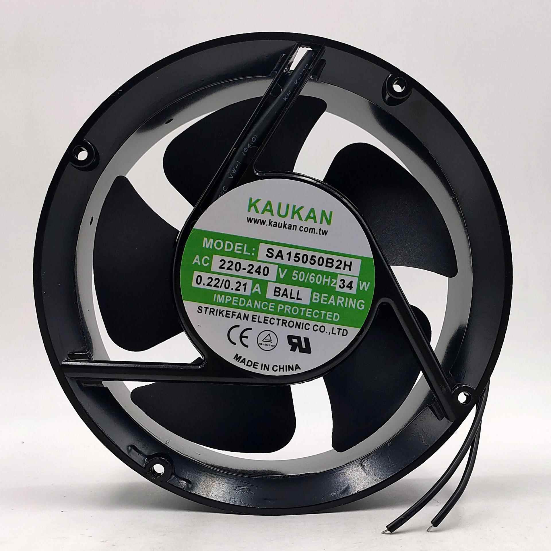 原装KAUKAN SA15050B2H AC220V-240V 17050 17CM厘米铝框散热风扇