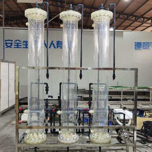 阴阳树脂离子交换器树脂再生设备有机玻璃混床柱中联并联实验机