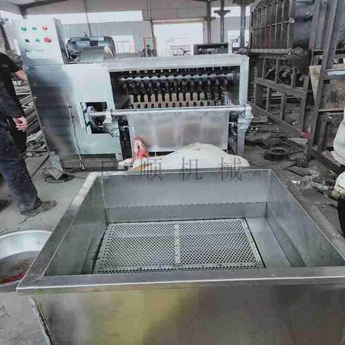 屠宰设备猪牛羊脱毛机羊打毛机全自动液压羊脱毛机