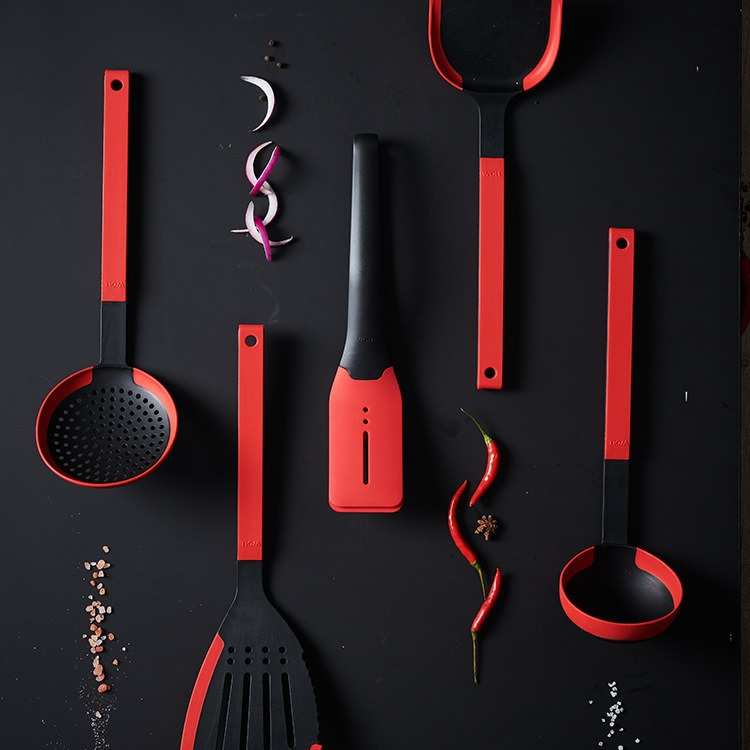 S588硅胶厨具套装工具套装厨房用具勺子铲子锅铲 获2015红点大奖