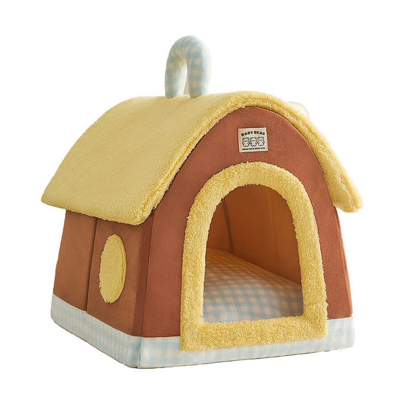 猫窝冬天保暖封闭式可拆洗安全感小猫咪房子别墅四季通用宠物狗屋