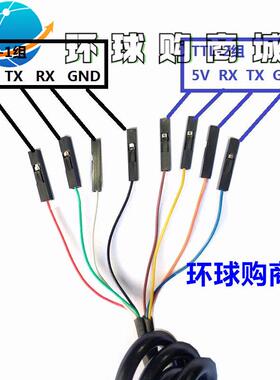 FT232RL同时转双TTL下载线USB转2路高速串口线 FT2232D模块刷机线