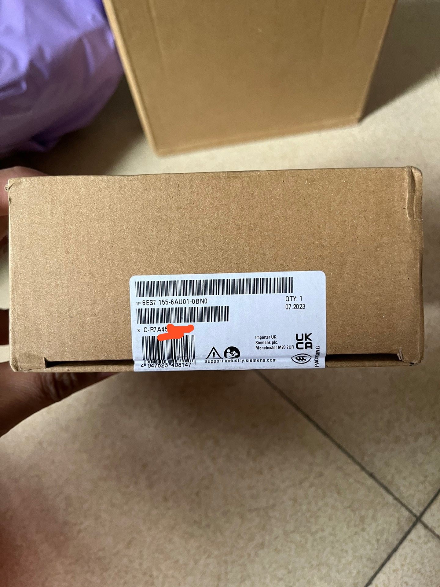 西门子155-6AU01原装正品，全新未拆封，23年货，数量