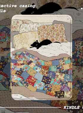 猫咪被单适用於kindle保护壳kpw4轻薄硬壳可爱防摔2022软壳青春版AI