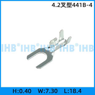 2压科 型ihb环线3u .端子接线.鼻子铜 冷叉形42欣 接地 耳