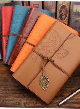 Retro Diary Notepad PU Leather Notebook Note Book Stationery