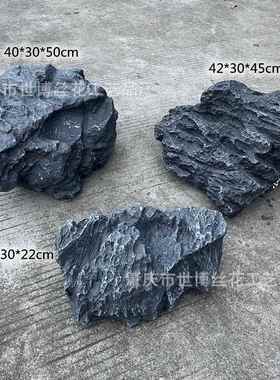 仿AL-61572真英德石仿真龙石石假林造景石园林庭青院景布置人干造