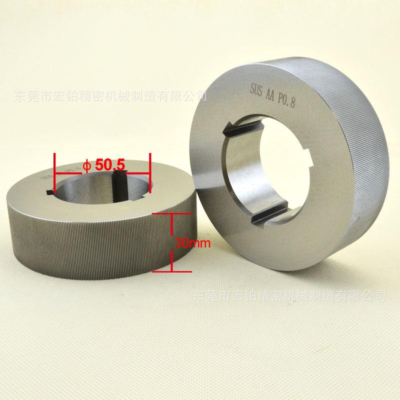 宏铂滚牙轮 3T两轴滚牙轮 直纹 内孔直径50.5mm 厚度30mm滚丝轮