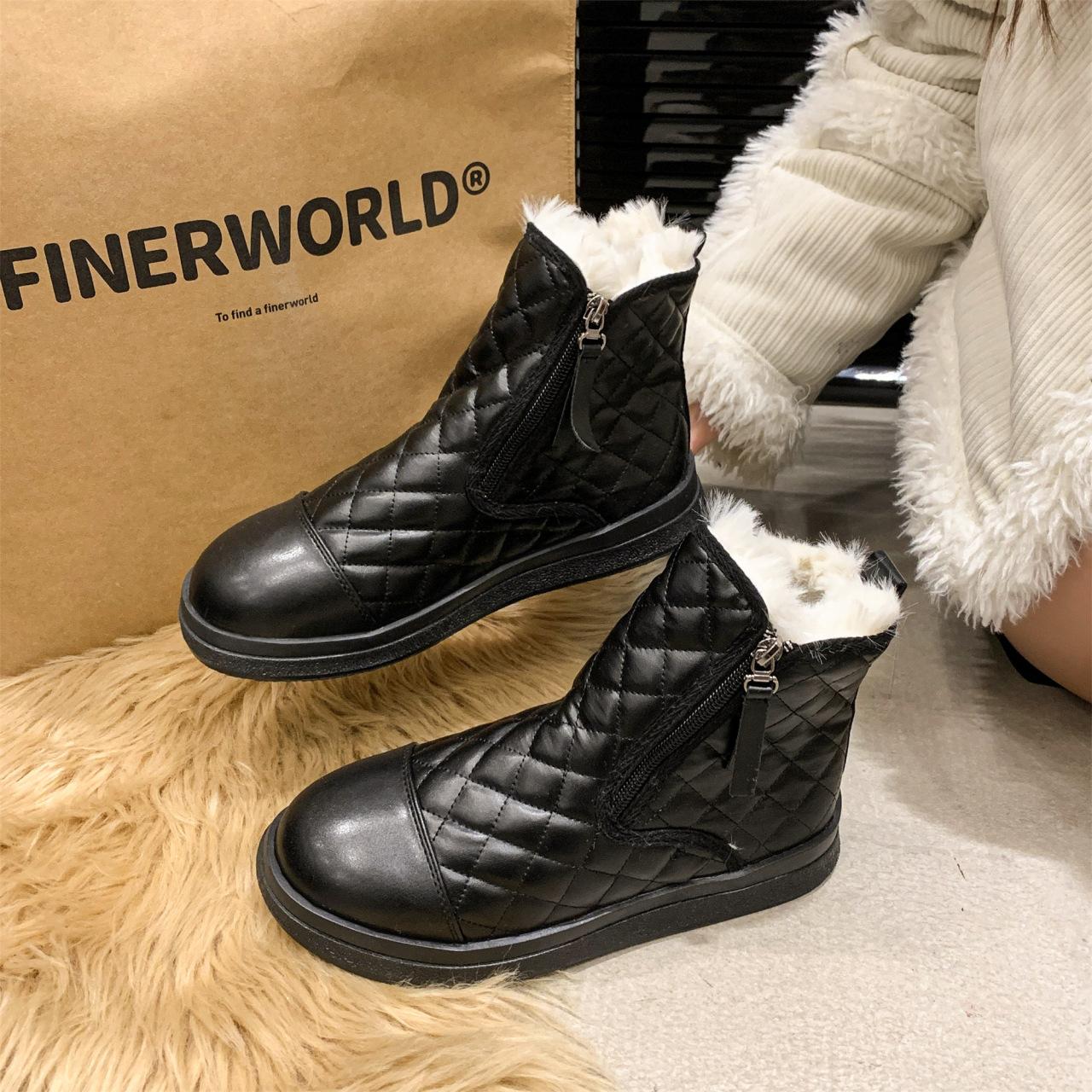 雪地靴韩版防水保暖时尚雪地靴