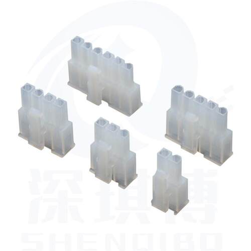 MXMX4.2mm4.2m间距接连器557单排公m壳胶壳对插5带扣插头2P3P4P5P