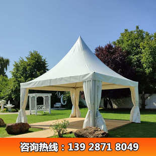 篷房pagoda tent 10米尖顶帐篷户外活动广告展览欧式 厂家外销3