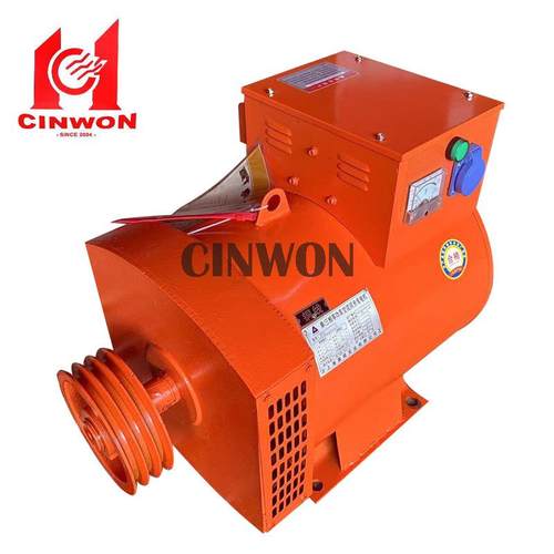 发电机单机 单相230V三相380V 15KW 20KW 24KW 30KW双电压电滚