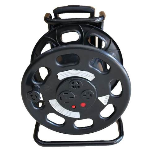 380V工程塑料轴相四3线漏保4芯0米50米1/0三0米移动电缆盘线拖线