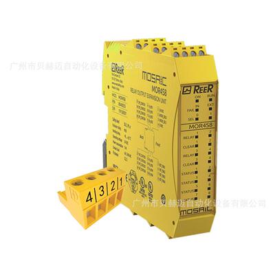 REER可MOR4S8置输出配单信元MOR4S88路号输出安全继电器