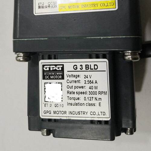 无刷直流24V电机G3BLD30W/40W/3GN-50K3000小区广告门电机台邦GPG