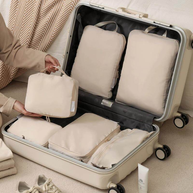 日本旅行箱收纳袋可压缩衣服内衣鞋子分装旅游出差行李箱整理包
