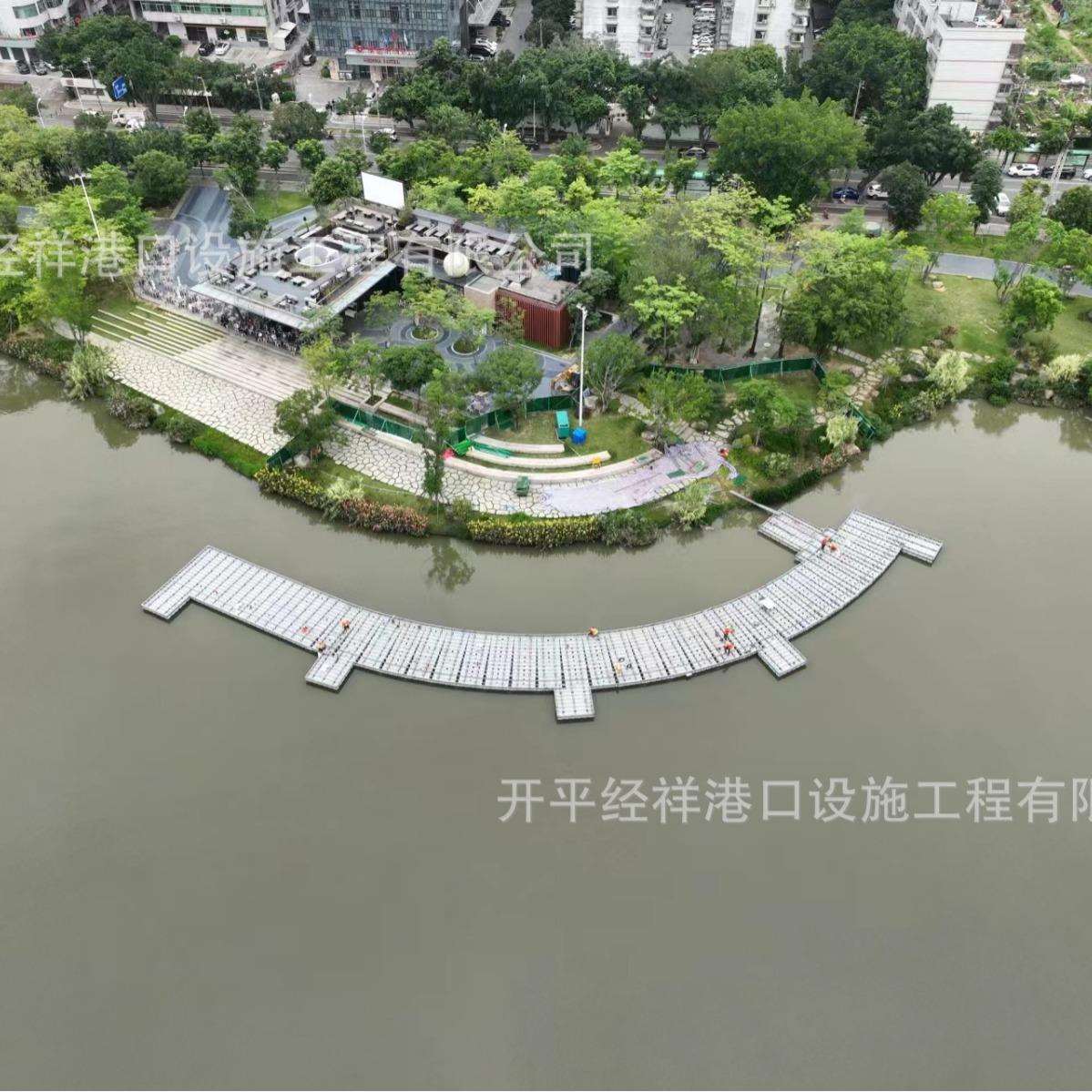 厂家直销浮动码头水上舞台景区栈道公园活动水上长廊摩托艇泊位