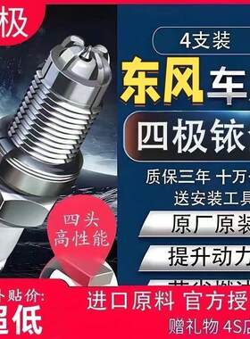 东风行神光景逸X3 X5 T5 M5菱智M3 SX6 S500四极铱金火花塞原厂