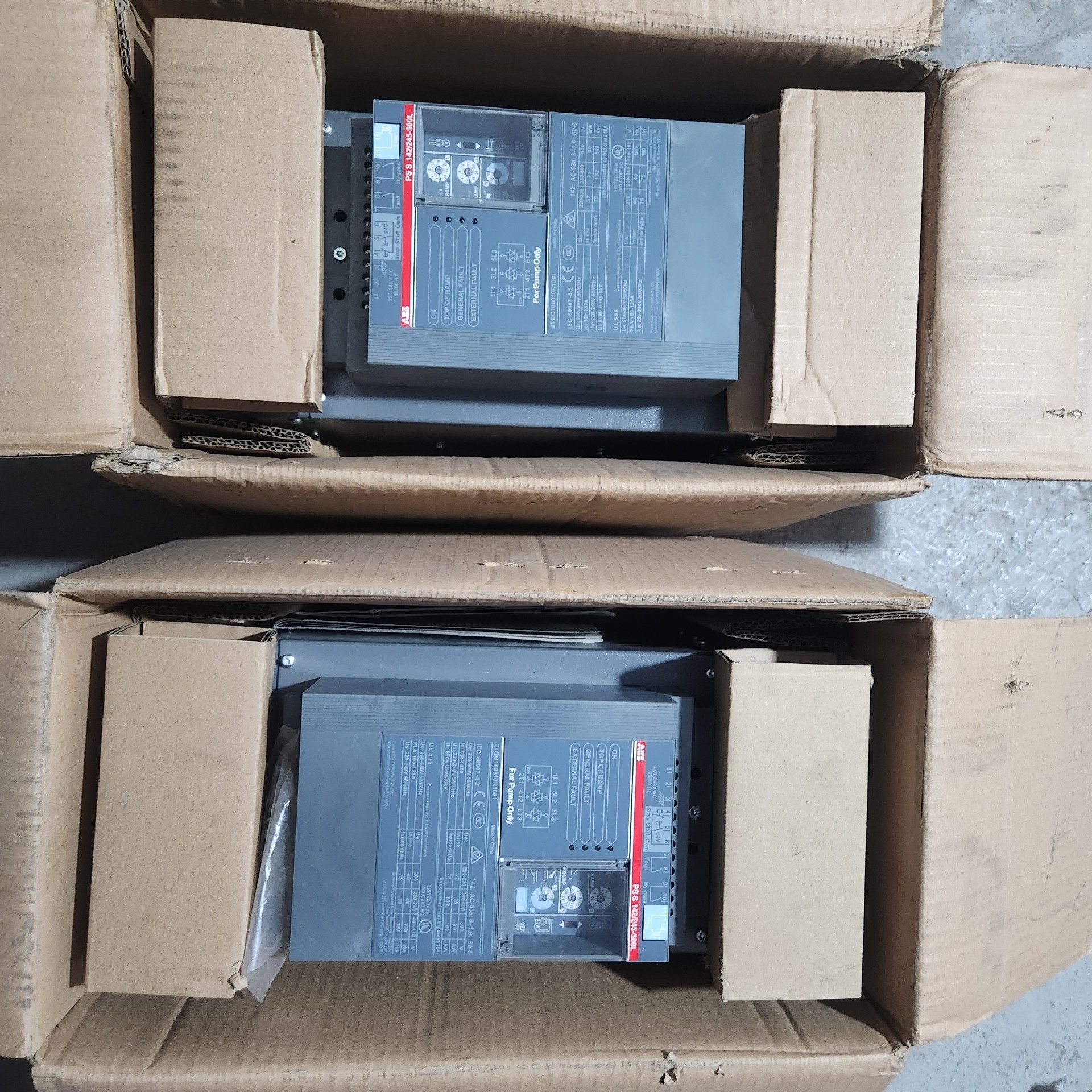 全新库存 ABB软启动器PSS142/245-500L 全新