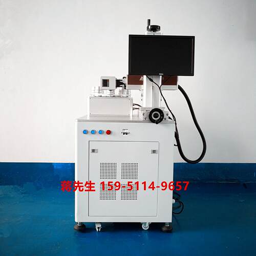 e14/27b22型八工位灯泡1064/355nm光纤紫外激光打标镭雕出口机